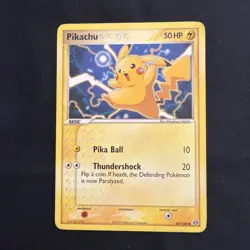 Pokemon Pikachu 60/106 EX Emerald Common Regular 2005 Card MP - Image 1