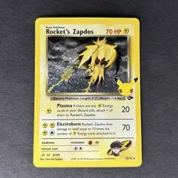 Pokemon Rocket's Zapdos Celebrations Classic Collection #15 - Image 1