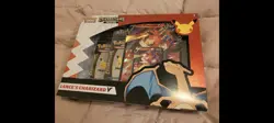 Factory‑Sealed Pokemon TCG 2021 Celebrations Lance's Charizard V Collection Box - Image 1