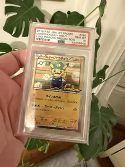 2016 Pokemon XY Promos JP - XY-P Luigi Pikachu #259/XY-P PSA GEM MINT - Image 3