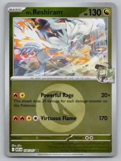 N's Reshiram (Energy Symbol) 154/217 Ascended Heroes Pokemon Reverse Holo NM/M - Image 1