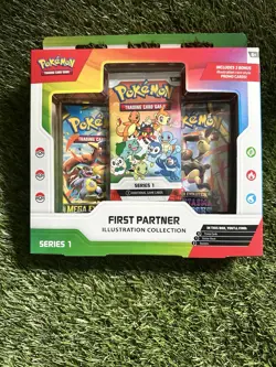 Pokemon First Partner Illustration Series 1 Box Promo Booster Charmander - Image 1