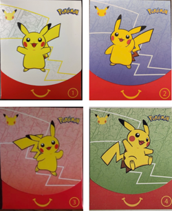25 2021 Pokemon 25th Anniversary McDonald’s Pokemon packs sealed - Image 1