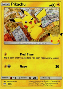 25 2021 Pokemon 25th Anniversary McDonald’s Pokemon packs sealed - Image 3
