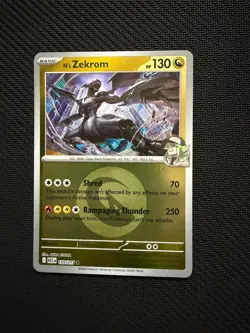 N's Zekrom (Energy Symbol) 155/217 Ascended Heroes Pokemon Reverse Holo NM - Image 1