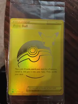 Pokemon TCG Poke Ball Trainer SWSH146 Promo Foil Sword & Shield Promo CardSEALED - Image 1
