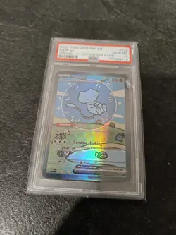 Pokemon Mew ex 232/091 PSA 10 GEM MINT Bubble Mew Paldean Fates SIR EN - Image 1