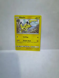 Pikachu 40/147 Common Burning Shadows Pokemon Near Mint - Image 1