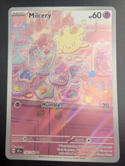 Pokemon Milcery Illustration Rare Full Art Holo SV07 Stellar Crown 152/142 - Image 1