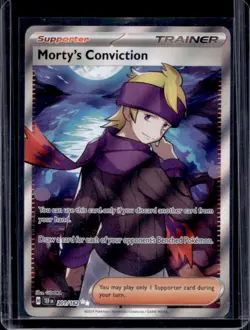 2024 Pokemon Temporal Forces Morty's Conviction #201/162 - Image 1