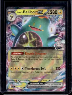 2026 Pokemon Ascended Heroes Iono's Bellibolt ex Double Rare #070/217 - Image 1
