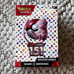 Pokemon 151 Booster Bundle Box TCG SCARLET & VIOLET factory sealed - Image 1