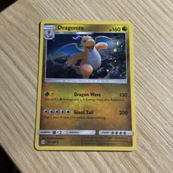 Dragonite 96/149 Sun & Moon 2017 COSMOS HOLO RARE Pokemon TCG LP - Image 1