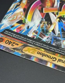 Pokemon Primal Groudon EX Full Art Ultra Rare Holo XY Primal Clash 86/160 - Image 4
