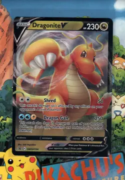 Pokemon TCG Dragonite V SWSH154 Holo Promo Sword & Shield Promo NM/M - Image 1
