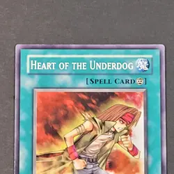 Yugioh TCG- Heart of the Underdog - DR2-EN032 - NM - Unlimited - Spell Card 2010 - Image 4