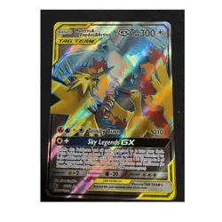 Pokemon Moltres & Zapdos & Articuno GX 66/68 Hidden Fates Ultra Rare Holo - Image 1