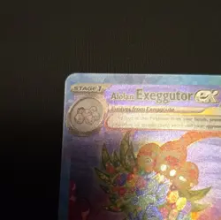 Pokemon TCG Alolan Exeggutor ex 242/191 SV08 Surging Sparks SIR Holo 2024 - Image 3