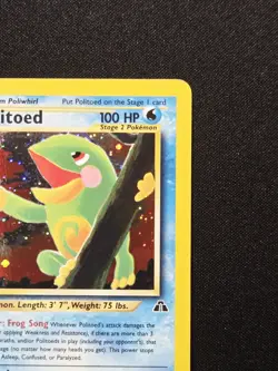 Politoed 8/75 Holo Rare WoTC Neo Discovery 2001 Pokemon Wizards Of The Coast TCG - Image 4