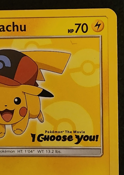 2017 Pokemon SM Black Star Promos Ash's Pikachu #SM111 EX-NM - Image 3