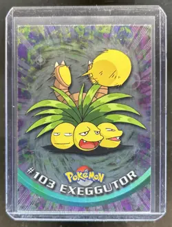 1999 Topps Pokemon TV Animation Edition Exeggutor Blue Topps #103 - Image 1