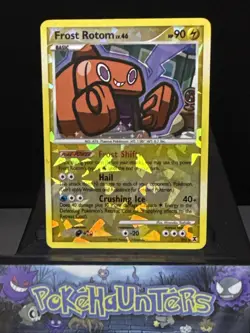 Pokemon Card Frost Rotom RT2 Reverse Shatter Cracked Ice Holo Rare Light Play - Image 1
