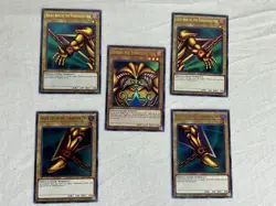 2020 Yugioh Lost Art PROMO Exodia Set LART Full Complete Set! - Image 1