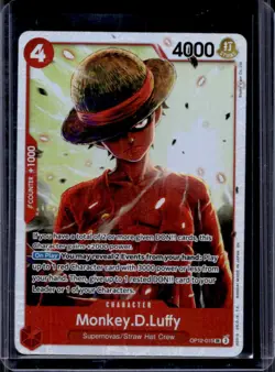 2025 One Piece Legacy of the Master Monkey.D.Luffy Super Rare #OP12-015 - Image 1
