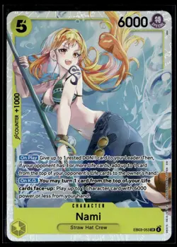 2026 One Piece Heroines Edition Nami . #EB03-053 - Image 1