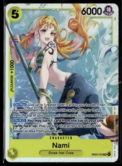 2026 One Piece Heroines Edition Nami #EB03-053 - Image 1
