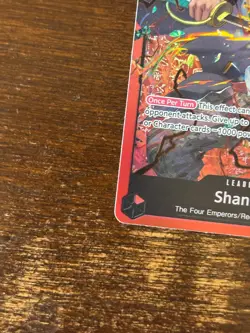 Shanks OP09-001 Leader - One Piece TCG - Starter Deck 23 Foil Near-Mint English - Image 3