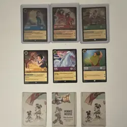 Disney Lorcana – FABLED!! 📦 Lot Common & Uncommon Cards! 3 foil 36 cards total - Image 1