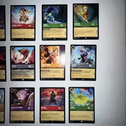 Disney Lorcana – FABLED!! 📦 Lot Common & Uncommon Cards! 3 foil 36 cards total - Image 3