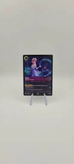 Disney Lorcana TCG: Elsa Exploring the Unknown 22/P3 - Promo - NM - Image 3