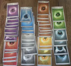 Pokemon holo energy lot NM 40 Cards Total - Image 1