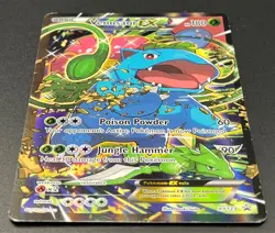 2016 Pokemon Venusaur EX XY123 Black Star Promo Holo Card Moderately Played ENG - Image 3