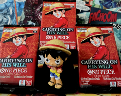 One Piece Card Game OP-13 Carrying On His Will English 12-Card Pack - 3 PACK LOT - Image 1