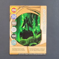 Bakugan Battle Brawler - High Ground - Metal Gate Card - 19/48i - BA458 - Copper - Image 2
