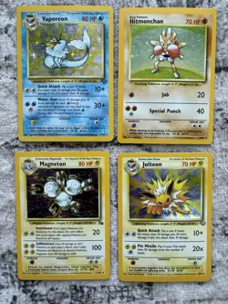 [NM-MP] Collection Lot of 26 Pokemon Cards Vintage 1999 WOTC Base Binder - Image 5