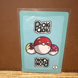 Poki Doki 1st Edition Mr. Mime Holo Card Chef Ken Lee Fan Art - Image 2