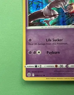 Pokemon 2022 Trick or Trade Halloween Mewtew 056/172 Holo Card NM - Image 5