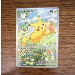 Pokemon Pikachu 088 Sv: Scarlet & Violet Promo Cards Holo Promo 70 HP Eng 2024 - Image 1