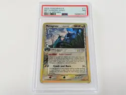 PSA 7 Metagross Holo 11/113 EX Delta Species 2005 Pokemon Card Lightning Metal - Image 1