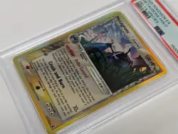 PSA 7 Metagross Holo 11/113 EX Delta Species 2005 Pokemon Card Lightning Metal - Image 4