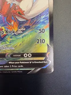 Blaziken V TG14/TG30 Silver Tempest Pokemon Card - Image 4