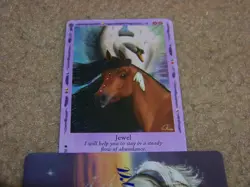 Bella Sara trading card - Native Lights - Jewel 35/55 - rare - Image 1