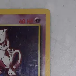 Pokemon Card Base Set Rare Holo Mewtwo 10/102 NM/LP - Image 5