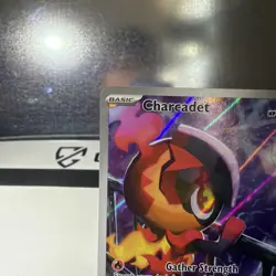 Charcadet 022 Pokemon TCG Black Star Promo Full Art Foil Card Near Mint NM - Image 3