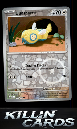 Reverse Holofoil Dunsparce 120/159 Pokemon Common SV09: Journey Together Card NM - Image 1