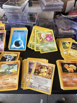 Pokemon Lot Of 155 Cards Charmander Pikachu Voltorb Energy And More - Image 2